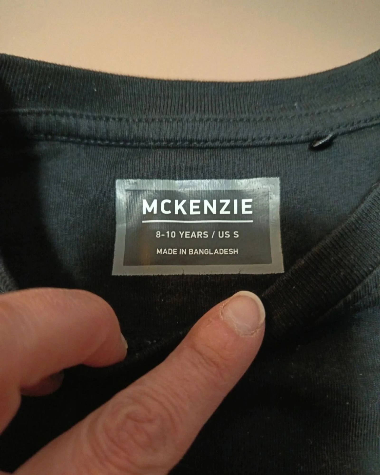 Camiseta infantil mkenzie 10anos – photo 2